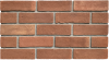 Soft red clay facing brick